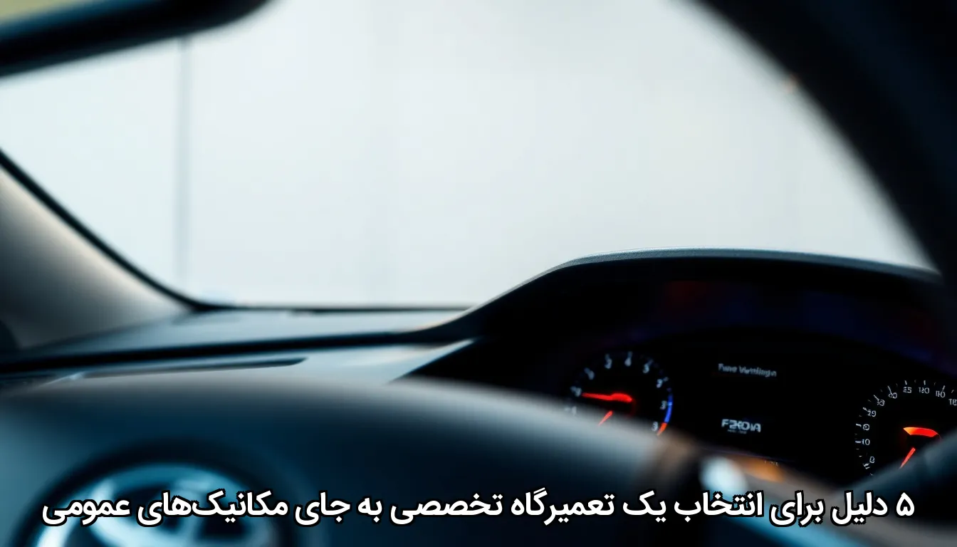 ۵ دلیل برای انتخاب یک تعمیرگاه تخصصی به جای مکانیک‌های عمومی